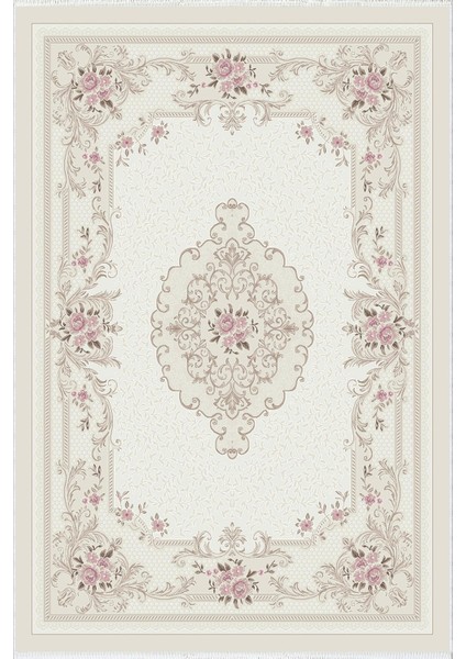 Figürlü Çiçekli Kilim Motifli Ekru Mavi Kaydırmaz Kesme Yıkanabilir Ince Halı fiyatları