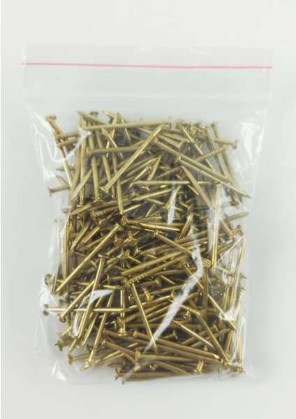 Sarı Tel Çivi Başlı Tel Çivi 4 cm 50 Adet