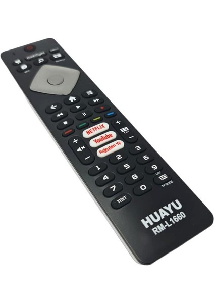 Phılıps Netflix-Rakuten-Youtube LED Tv Kumanda RM-L1660