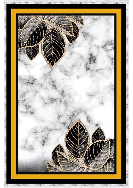 Figürlü Çiçekli Gri Beyaz Siyah Altın Kaydırmaz Kesme Yıkanabilir Ince Halı fiyatları