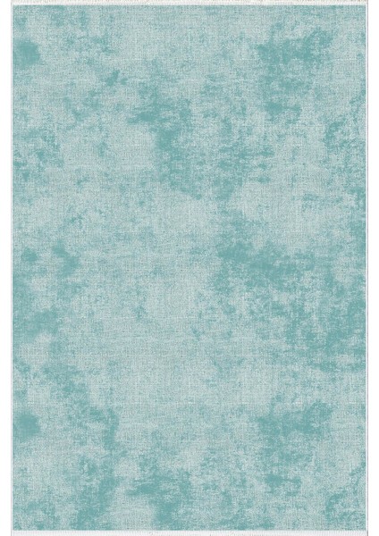 Doku Eskitme Turkuaz Kaydırmaz Kesme Yıkanabilir Ince Halı fiyatları