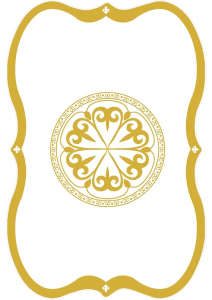 Klasik Modern Altın Gold Sarı Ekru Kahverengi Kaydırmaz Kesme Yıkanabilir Ince Halı