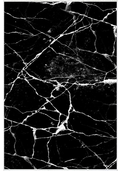 Taş Mermer Modern Siyah Beyaz Kaydırmaz Kesme Yıkanabilir Ince Halı fiyatları