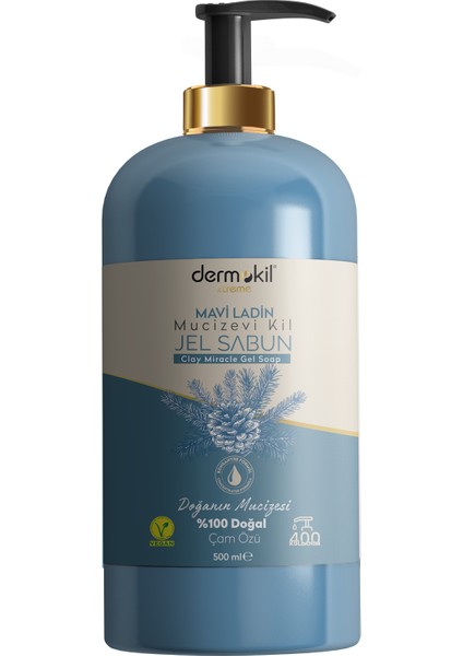 Mavi Ladin Mucizevi Kil Jel Sabun 500 Ml