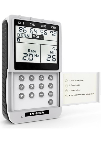 Everyway EV-906A Dijital Portatif Ems Tens ve fizik Cihazı