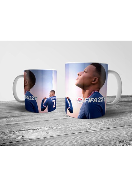 Fifa 22 Kylian Mbappe Kupa Bardak Model 1