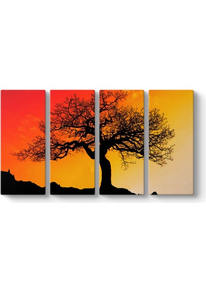 Ağaç Silüeti Tablosu