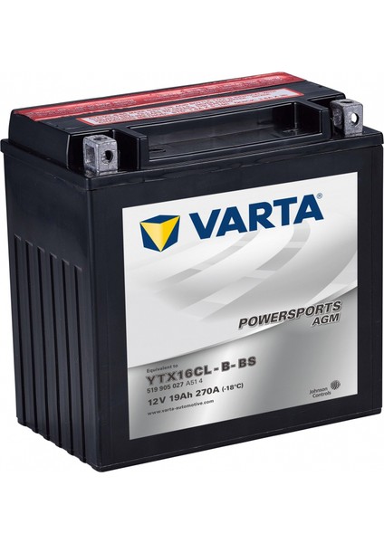 YTX14AH-BS 12V 12AH Agm Motosiklet Aküsü