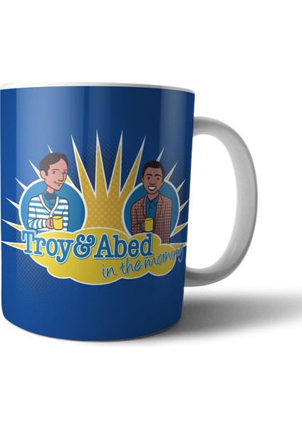 Troy And Abed In The Morning Kupa Bardak Model 1