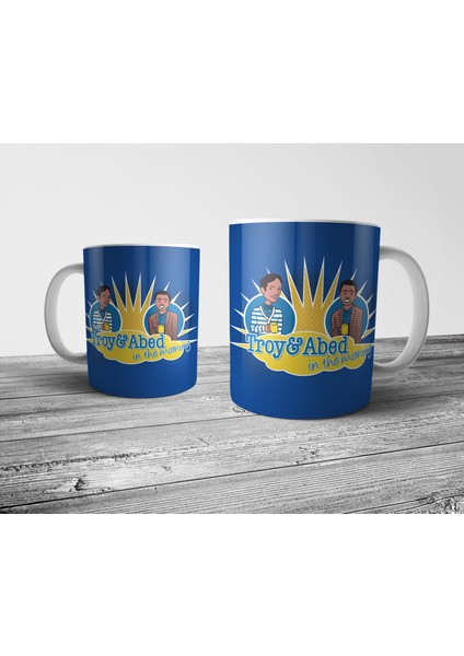 Troy And Abed In The Morning Kupa Bardak Model 1 fiyatları