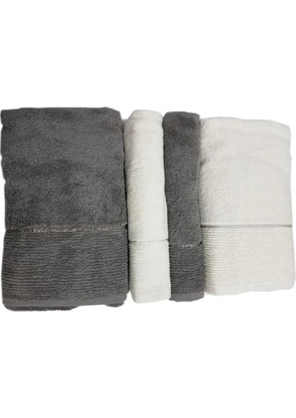 Soho Hamam Seti Beyaz - Gri