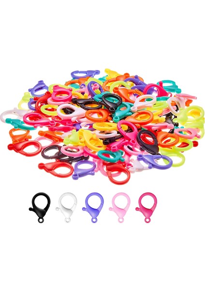 100 Adet Plastik Kanca (Yurt Dışından)