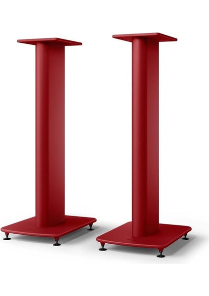 S2 Yer Standı (Kef LS50 Wireless Iı ve LS50 Meta Için) Çift Kırmızı