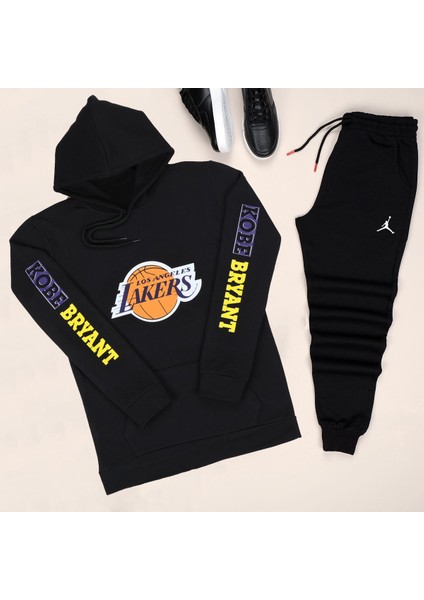 Siyah Kb Lkrs Eşofman Takımı