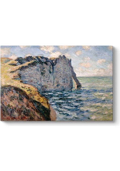 Claude Monet - The Cliff Of Aval Tablosu