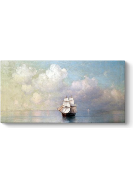 Ivan Ayvazovski - Calm Seas Tablosu