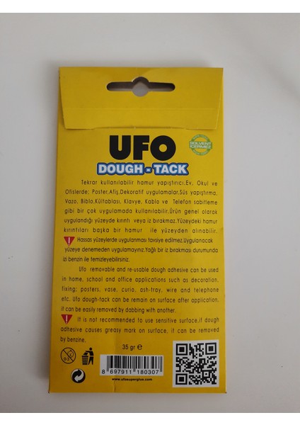 Ufo Tak-Çıkar Hamur Yapıştırıcı Beyaz fiyatları