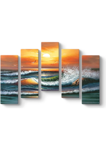 Gün Batımı Deniz Dalgaları Tablosu