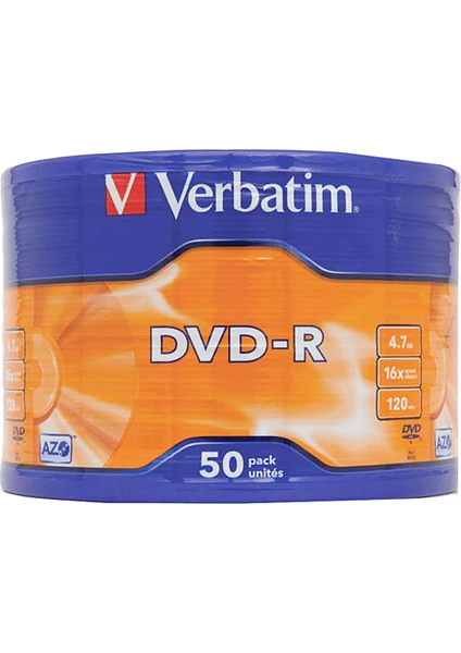 Boş DVD 50'li