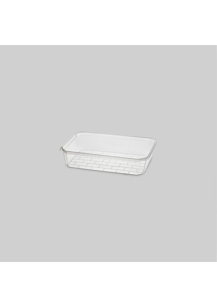 Polytime Plastik Şeffaf Peynir Küveti 3.2 Lt E341