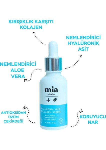 C Vitamini Hyalüronik Asit ve Serum Karşıtı Serum 3'lü Set 30 ml