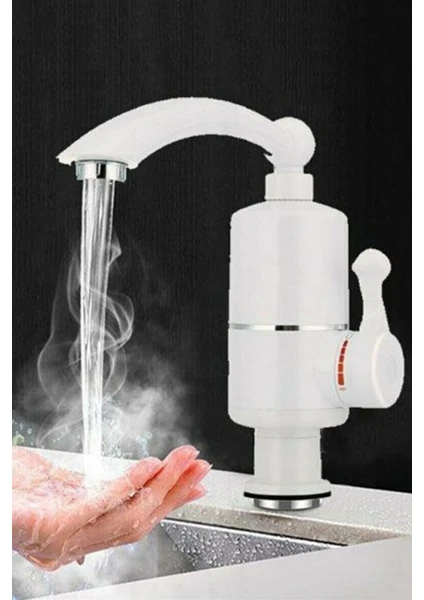 Hot Water Elektrikli Ani Su Isıtıcı Musluk Bataryası Hotwater Sıcak Su