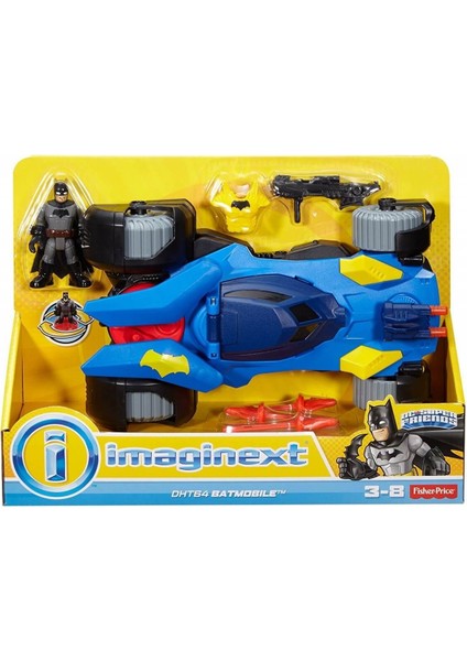 DHT64 Imaginext® Dc Super Friends™ Delüks Batmobil