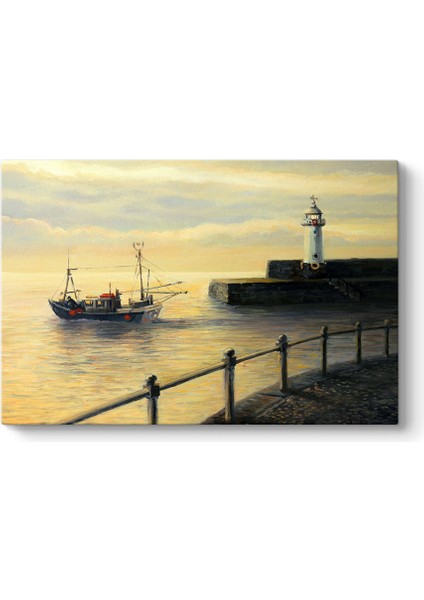 Barselona Port Vell Eski Liman Tablosu