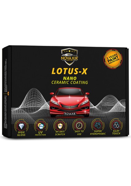 Lotus-X 9h Nano Seramik Kaplama Seti 50 ml