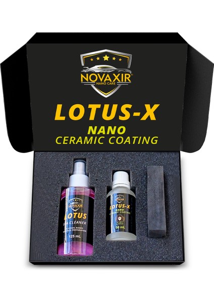 Lotus-X 9h Nano Seramik Kaplama Seti 50 ml