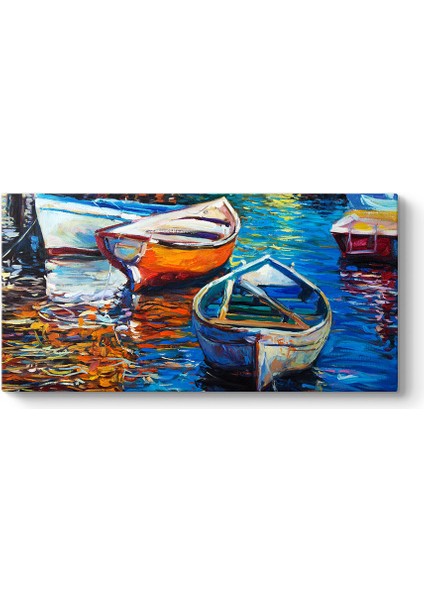 Tekneler Yağlı Boya Tablo