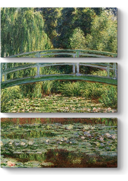 Claude Monet - Japanese Footbridge Tablosu