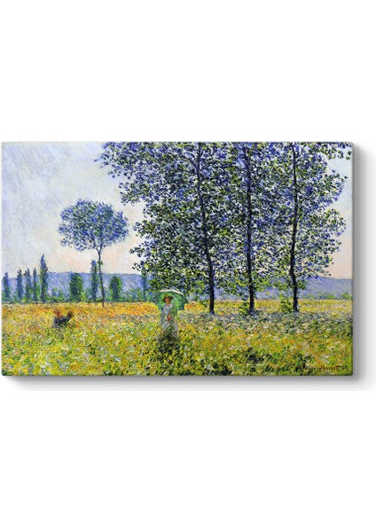 Claude Monet - Kavaklar Altında Tablosu