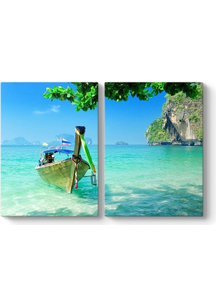 Tayland Krabi Manzara Tablosu
