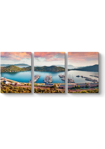 Antalya Kaş Panorama Tablo