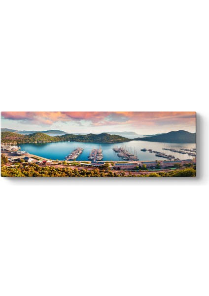 Antalya Kaş Panorama Tablo