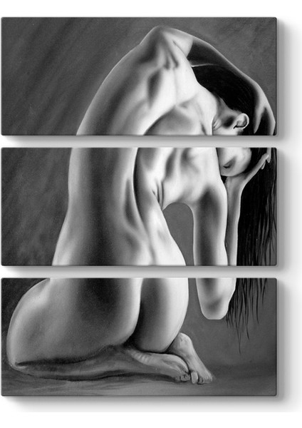 Nude Back Kanvas Tablo