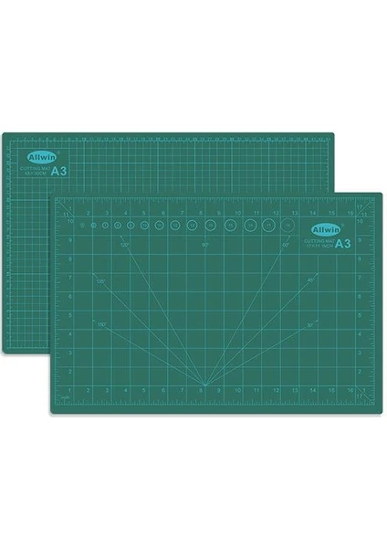 Çift Taraflı Kesim Altlığı A3 Kesim Matı 30X45 cm Kesme Tablası