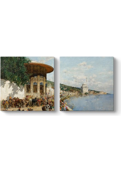 Market Day Constantinople Tablosu