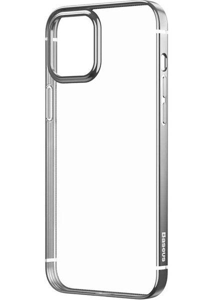 Shining Apple iPhone 12 Pro Kılıf Gümüş modelleri