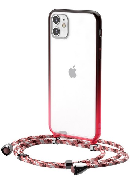 Element Crossbody Apple iPhone 11 Kılıf Kırmızı