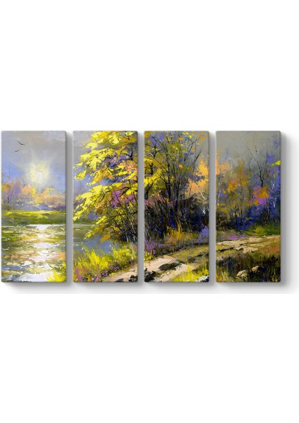 Art Oil Panorama Tablo