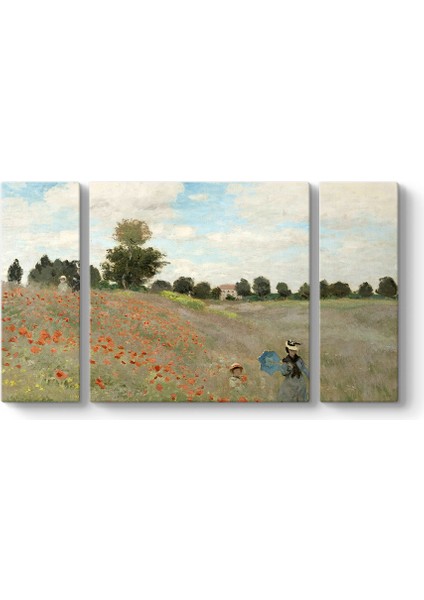 Claude Monet - Poppy Field Tablosu