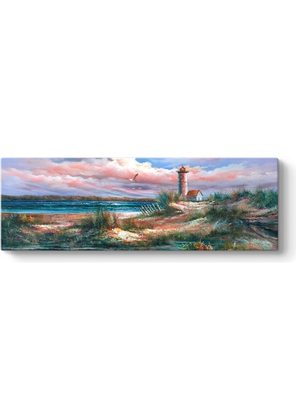 Deniz Feneri Soyut Tablo