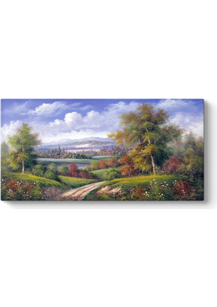 Bulutlu Gökyüzü Tablosu