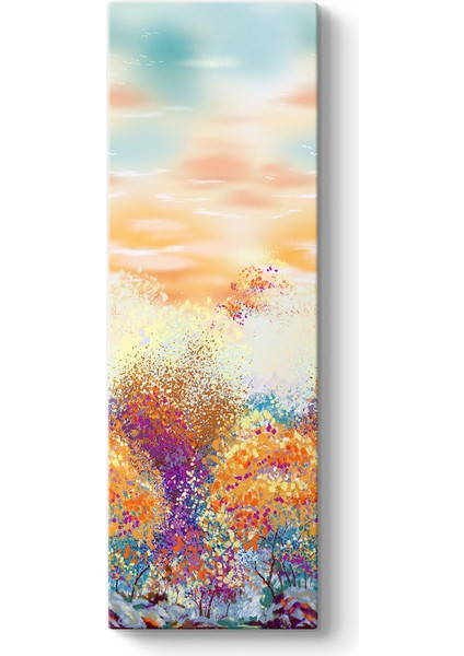 Renkli Ağaçlar Tablo