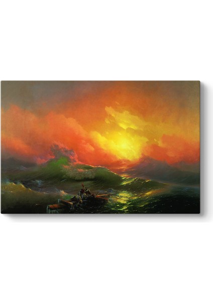 Ivan Ayvazovski - Dokuzuncu Dalga Tablosu