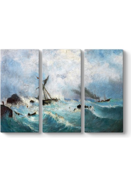 Karol Rafalowicz - Karadeniz'de Fırtına Tablosu