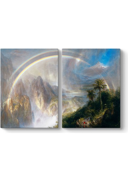 Frederic Edwin Church - Rainy Season Tropics Tablosu