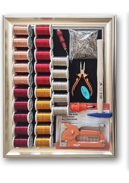 Filografi Set Çerçeveli Dev Set 40 x 50 cm